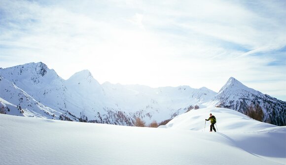 Ski touring camp