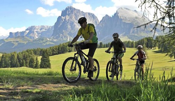 Mountainbike-Tour: Alpe di Siusi