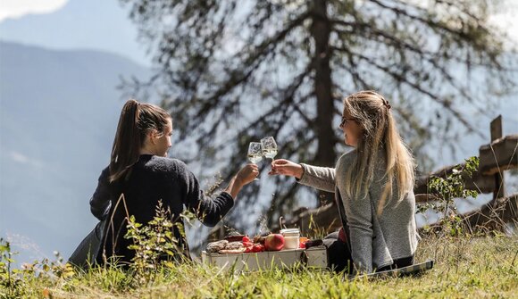 Picnic sui prati di Gaido
