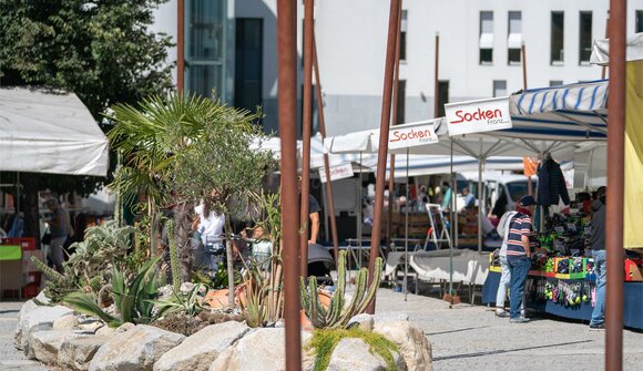 Wochenmarkt in Bruneck