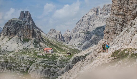 Guided hike in the Sesto Dolomites